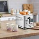 Тостер Kitfort KT-2049 950Вт серебристый