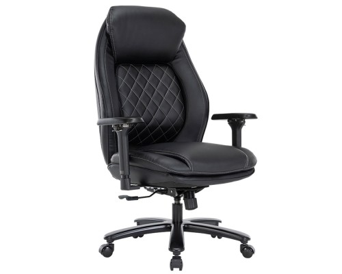 [Офисные кресла] Офисное кресло Chairman CH403 экокожа, черный (7145953)
