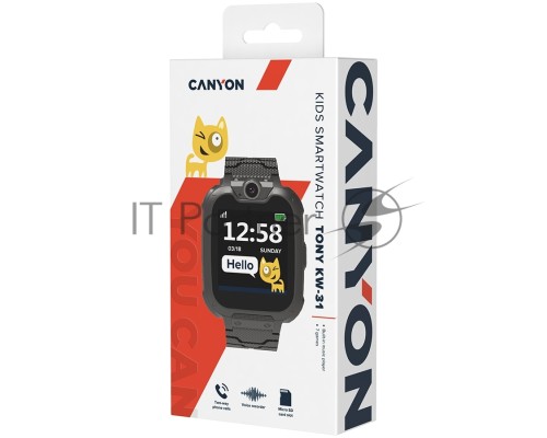 Смарт-часы Canyon CNE-KW31BB Kids
