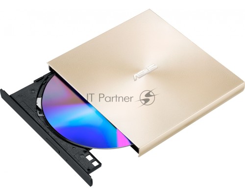 Привод DVD-RW Asus SDRW-08U8M-U золотистый USB Type-C ultra slim M-Disk внешний RTL