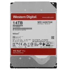 14TB WD Red Pro (WD142KFGX) {Serial ATA III, 7200- rpm, 512Mb, 3.5