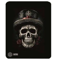 Коврик для мыши Cactus Scull 250x250x3мм (CS-MP-D05S)