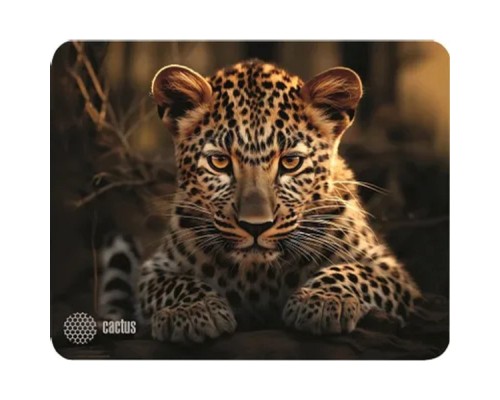 [Кактус коврики] Коврик для мыши Cactus Leopard 250x200x3мм (CS-MP-D06S)