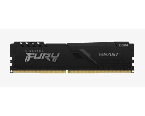 Оперативная память Kingston 16GB DDR4 3200MHz CL16 DIMM FURY Beast Black EAN: 740617319859
