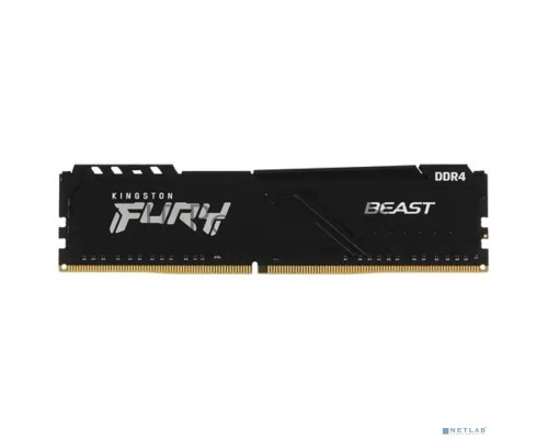 Оперативная память Kingston 16GB DDR4 3200MHz CL16 DIMM FURY Beast Black EAN: 740617319859