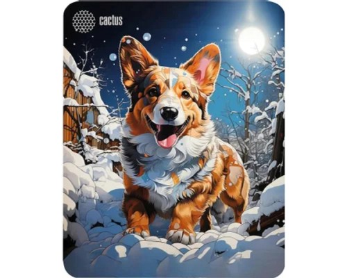 [Кактус коврики] Коврик для мыши Cactus Corgi 300x250x3мм (CS-MP-D13M)