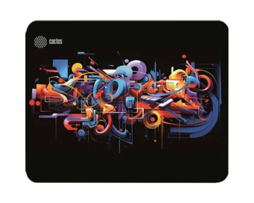 [Кактус коврики] Коврик для мыши Cactus Graffiti 400x300x3мм (CS-MP-PRO10XL)