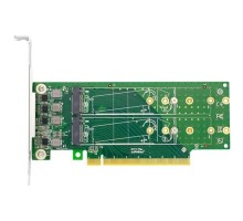 Lr-Link LRNV95NF-L PCIe x16 to 4-Port M.2 NVMe SSD Adapter