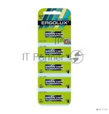 Батарейки Ergolux LR27A BL-5 (A27-BP5,12В) (5 шт. в уп-ке)