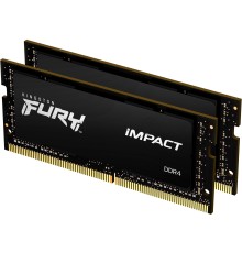 Оперативная память Kingston 64GB 3200MHz DDR4 CL20 SODIMM (Kit of 2) FURY Impact