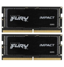 Kingston 32GB 5600MHz DDR5 CL40 SODIMM (Kit of 2) FURY Impact KF556S40IBK2-32