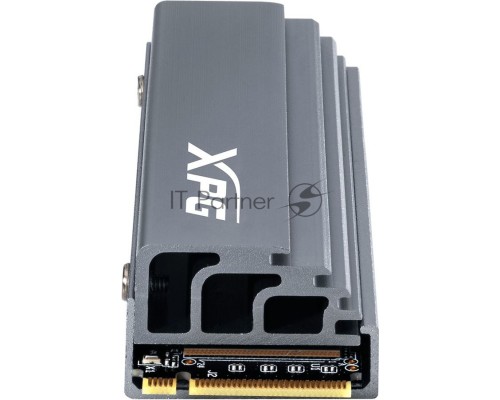 Твердотельный накопитель SSD M.2 2280 1TB ADATA XPG GAMMIX S70 Client SSD [AGAMMIXS70-1T-C] PCIe Gen4x4 with NVMe, 7400/5500, IOPS 350/720K, MTBF 2M, 3D TLC, 740TBW, 0,41DWPD, Heatsink, RTL