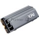 Твердотельный накопитель SSD M.2 2280 1TB ADATA XPG GAMMIX S70 Client SSD [AGAMMIXS70-1T-C] PCIe Gen4x4 with NVMe, 7400/5500, IOPS 350/720K, MTBF 2M, 3D TLC, 740TBW, 0,41DWPD, Heatsink, RTL