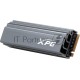Твердотельный накопитель SSD M.2 2280 1TB ADATA XPG GAMMIX S70 Client SSD [AGAMMIXS70-1T-C] PCIe Gen4x4 with NVMe, 7400/5500, IOPS 350/720K, MTBF 2M, 3D TLC, 740TBW, 0,41DWPD, Heatsink, RTL