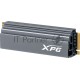 Твердотельный накопитель SSD M.2 2280 1TB ADATA XPG GAMMIX S70 Client SSD [AGAMMIXS70-1T-C] PCIe Gen4x4 with NVMe, 7400/5500, IOPS 350/720K, MTBF 2M, 3D TLC, 740TBW, 0,41DWPD, Heatsink, RTL