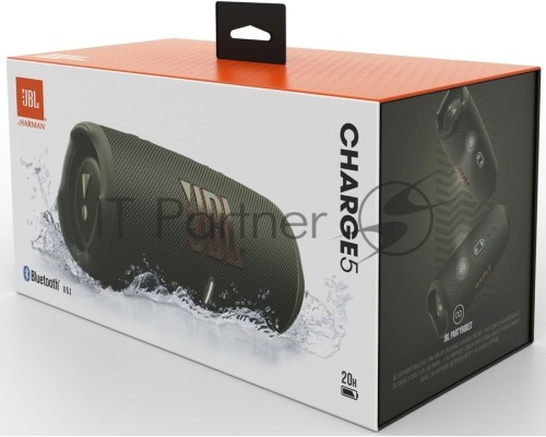 Портативная акустическая система JBL Charge 5 зеленый