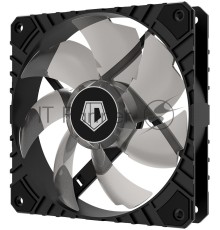 Вентилятор ID-COOLING WF-12025-SD-K 120x120x25мм (80шт./кор, 1600об/мин, Black)  BOX