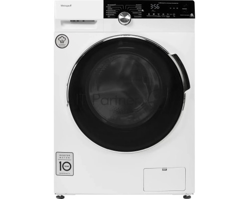 Стиральная машина Weissgauff WM 59412 DC Inverter Steam класс: A+++ загр.фронтальная макс.:12кг белый