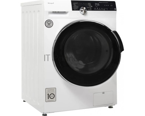 Стиральная машина Weissgauff WM 59412 DC Inverter Steam класс: A+++ загр.фронтальная макс.:12кг белый