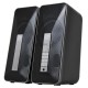 Колонки Oklick OK-130 2.0 черный BT портативные