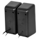 Колонки Oklick OK-130 2.0 черный BT портативные