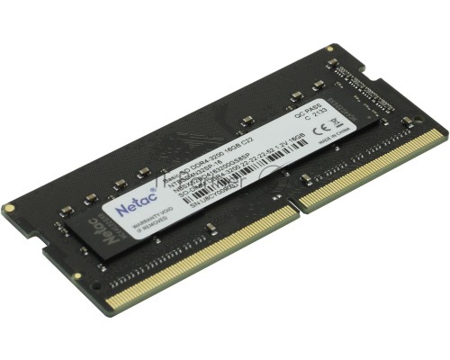 Оперативная память Netac 16GB DDR4 3200MHz SO-DIMM Basic CL22 1.2V