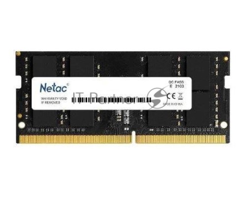 Оперативная память Netac 16GB DDR4 3200MHz SO-DIMM Basic CL22 1.2V