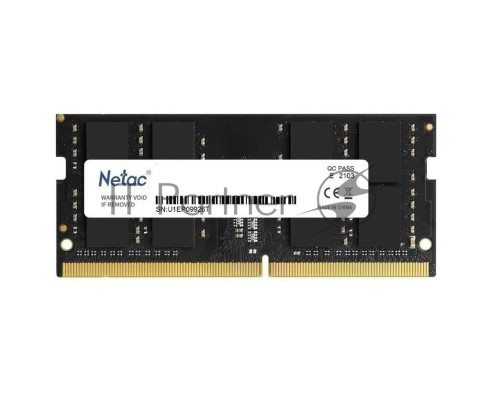 Оперативная память Netac 8GB DDR4 3200MHz SO-DIMM CL22 1.2V / NTBSD4N32SP-08