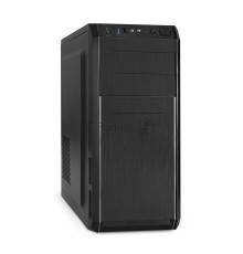 Компьютерный корпус Miditower ExeGate EX287366RUS XP-334UC-XP350 (ATX, XP350 с вент. 12см, 1*USB+1*USB3.0+1*TypeC, аудио, черный)