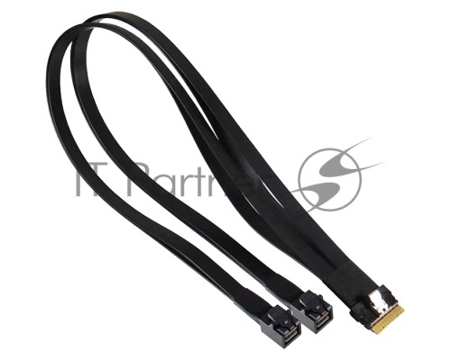 Кабель Supermicro CBL-SAST-1264-100 Slimline x8 (STR) to 2x MiniSAS HD x4,65CM,100 OHM,RoHS Кабель Supermicro CBL-SAST-1264-100 Slimline x8 (STR) to 2x MiniSAS HD x4,65CM,100 OHM,RoHS
