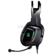 Наушники с микрофоном A4Tech Bloody G570 черный/серый 2м мониторные USB оголовье (G570 USB/ BLACK + GREY)