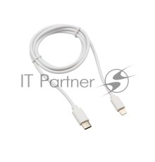 Кабель REXANT Type-C-Lightning 2 A, 1 м, белый ПВХ