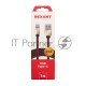 Кабель USB-Type-C/2A/leather/brown/1m/REXANT