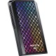 Внешний твердотельный накопитель 1TB ADATA SE900G RGB Black [ASE900G-1TU32G2-CBK] USB 3.2 Gen2x2 Type-C, 2000/2000, USB 3.2 Type-C to C cable, USB 3.2 Type-C to A cable, RTL