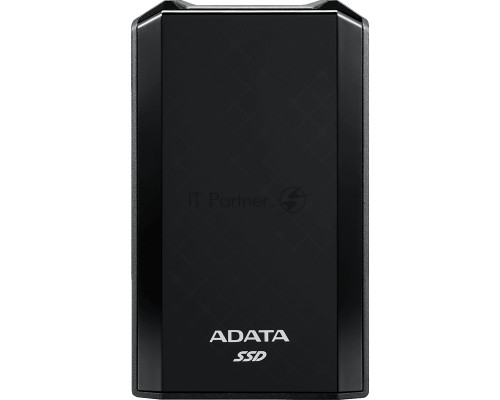 Внешний твердотельный накопитель 1TB ADATA SE900G RGB Black [ASE900G-1TU32G2-CBK] USB 3.2 Gen2x2 Type-C, 2000/2000, USB 3.2 Type-C to C cable, USB 3.2 Type-C to A cable, RTL