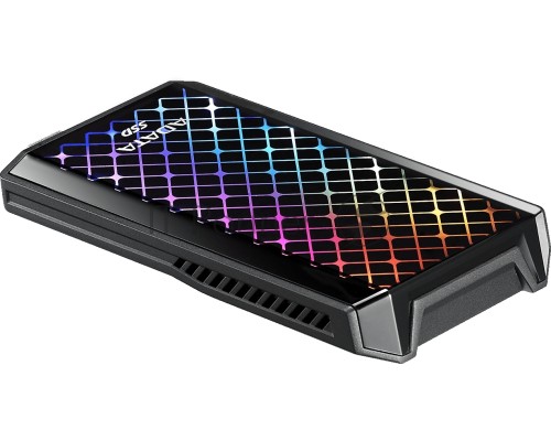 Внешний твердотельный накопитель 1TB ADATA SE900G RGB Black [ASE900G-1TU32G2-CBK] USB 3.2 Gen2x2 Type-C, 2000/2000, USB 3.2 Type-C to C cable, USB 3.2 Type-C to A cable, RTL