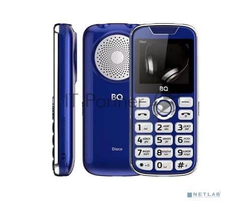 Мобильный телефон BQ 2005 Disco Blue. MTK 6261DA, 1, 260 MHz, 32 Mb, 32 Mb, 2G GSM 850/900/1800/1900, Bluetooth Версия 3.0 Экран: 2 
