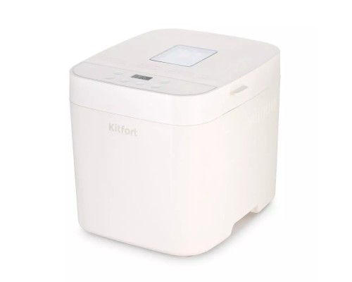 [Пылесос] Хлебопечь, Kitfort, КТ-310, Мощность 550 Вт, 12 автомтических программ, Вес выпечки 0.9кг, Время отсрочки 13 ч, Бежевый