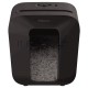 Шредер Fellowes PowerShred LX25 черный (секр.P-4)/перекрестный/6лист./11.5лтр./скрепки/скобы/пл.карты