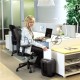 Шредер Fellowes PowerShred LX41 черный (секр.P-4)/перекрестный/8лист./17лтр./скрепки/скобы/пл.карты