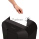 Шредер Fellowes PowerShred LX50 черный (секр.P-4)/перекрестный/9лист./17лтр./скрепки/скобы/пл.карты
