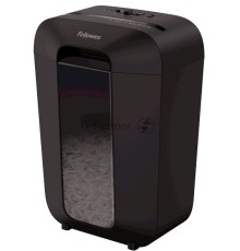 Шредер Fellowes PowerShred LX70 черный (секр.P-4)/перекрестный/11лист./18лтр./скрепки/скобы/пл.карты