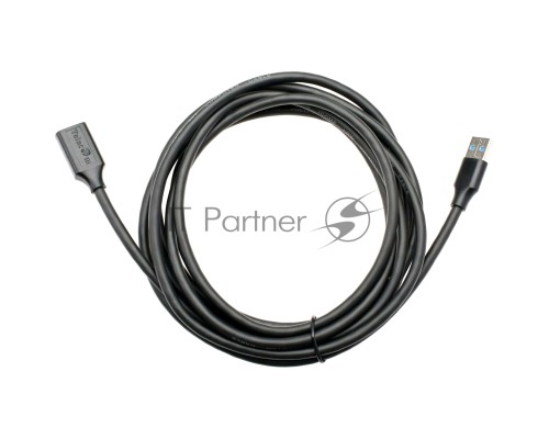 Кабель удлинительный USB3.0 Am-Af 3m Telecom черный (TUS708-3M)