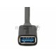Кабель удлинительный USB3.0 Am-Af 3m Telecom черный (TUS708-3M)