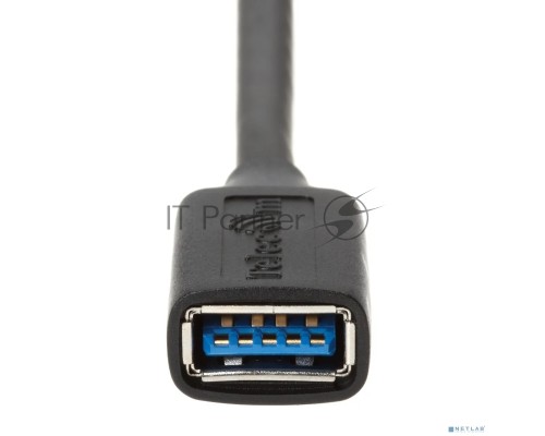 Кабель удлинительный USB3.0 Am-Af 1.8m Telecom черный (TUS708-1.8M)
