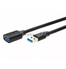 Кабель удлинительный USB3.0 Am-Af 5m Telecom черный (TUS708-5M)