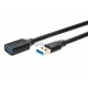 Кабель удлинительный USB3.0 Am-Af 5m Telecom черный (TUS708-5M)