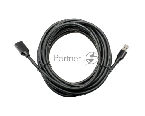Кабель удлинительный USB3.0 Am-Af 5m Telecom черный (TUS708-5M)
