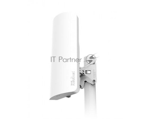 Точка доступа Wi-Fi Mikrotik RBD22UGS-5HPacD2HnD-15S with 12dBi 2.4GHz 90 degree sector antenna &; 15dBi 5GHz 60 degree sector antenna, Dual Chain 802.11a/n/ac 5GHz wireless, Dual Chain 802.11b/g/n 2.4Ghz wireless, 4 core 716MHz CPU, 256MB RAM, 1xGbit LA