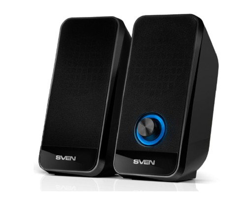 [Колонки] Колонки Sven 320 2.0 черный 6Вт